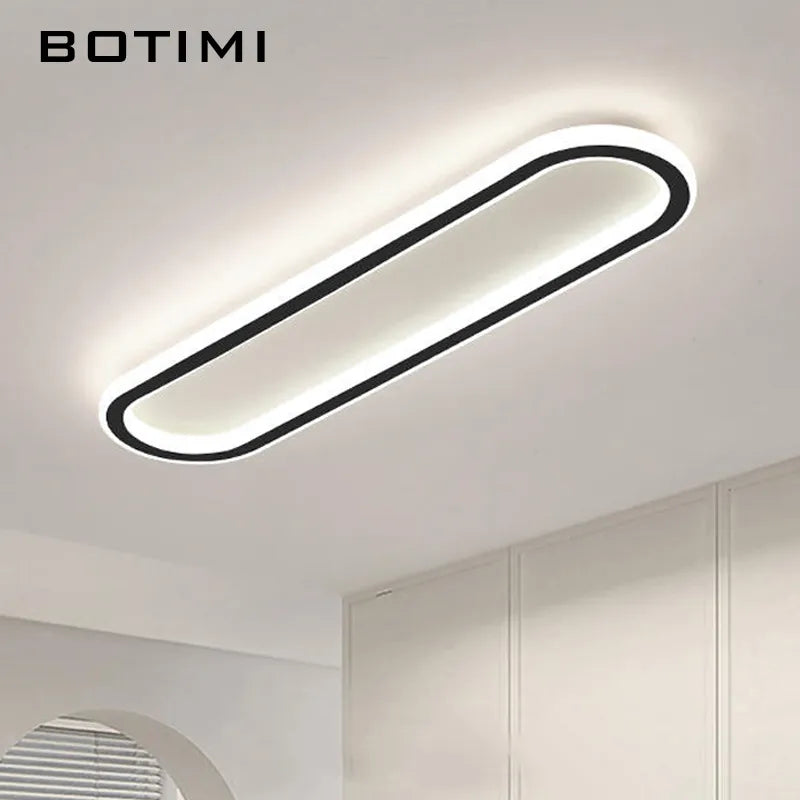 Plafonnier Piste Blanc Moderne