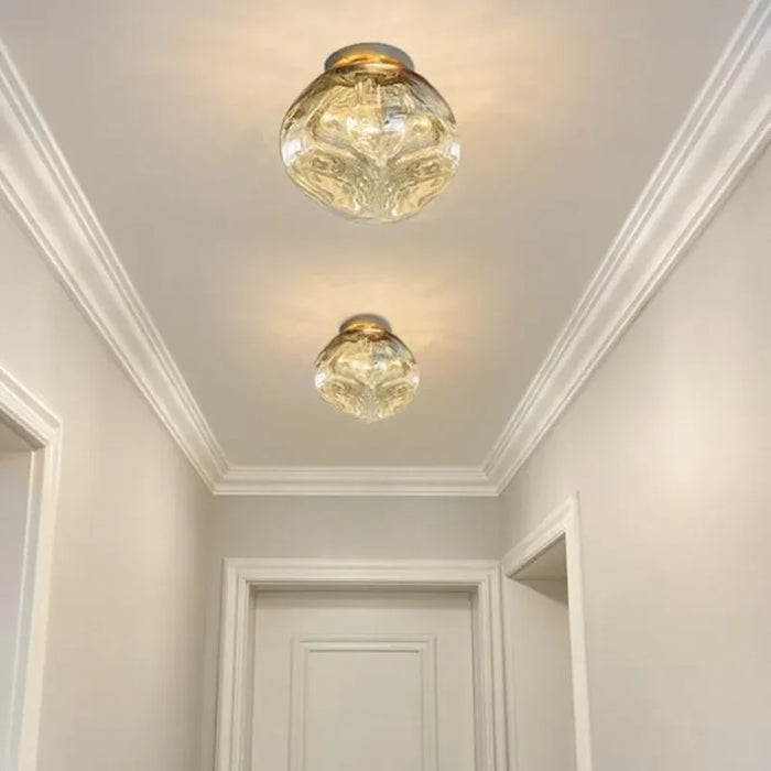 Applique Murale LED en Verre au Design Moderne - Décorations Élégantes