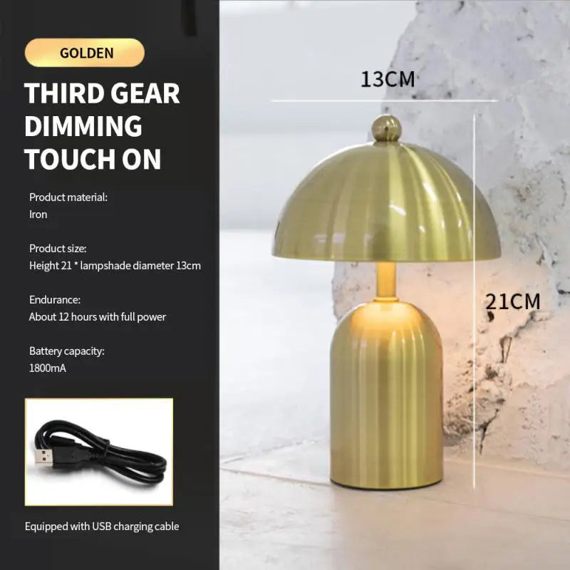 Lampe de Table Vintage Led Usb