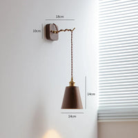 Applique murale noyer pour un intérieur moderne