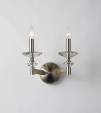 Lustre en cristal de style industriel européen rétro en fer