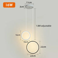 Suspension LED de design moderne