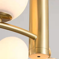 Lustre Nordique en Verre LED pour Décoration Maison - Collection Élégance Illuminée
