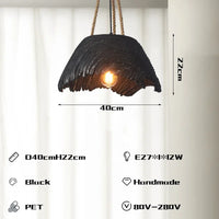 Lustre Nordique Wabi Sabi Imitation Bois Design Exclusif - Décoration Maison