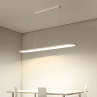 Lustre Moderne Nordique Rectangulaire LED pour Bar