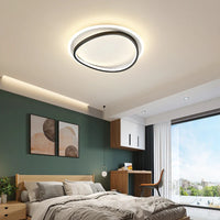Lustre LED Carré Moderne pour Chambre Salon Étude Foyer Maison
