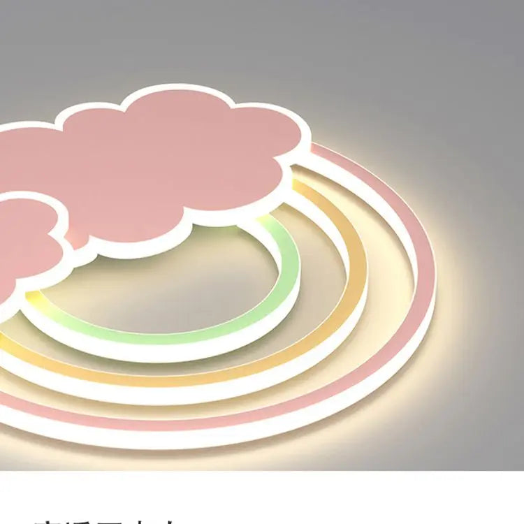 Plafonnier Arc-en-ciel pour chambre d'enfant