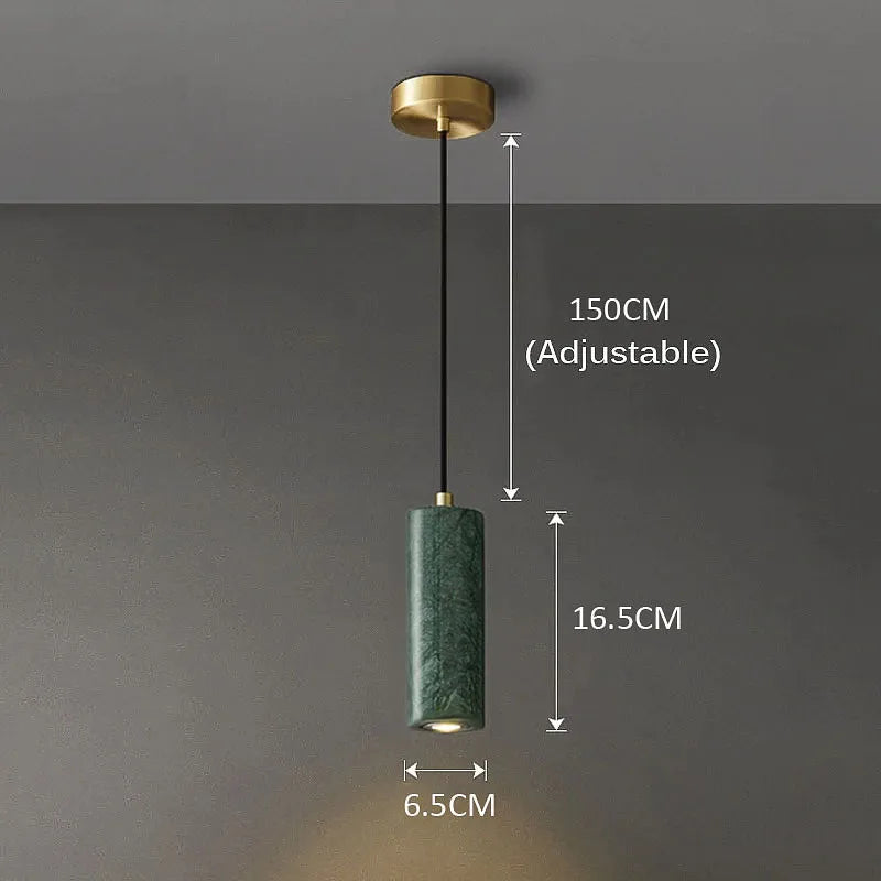Suspension LED Design Nordique Wabi Sabi Décoratif