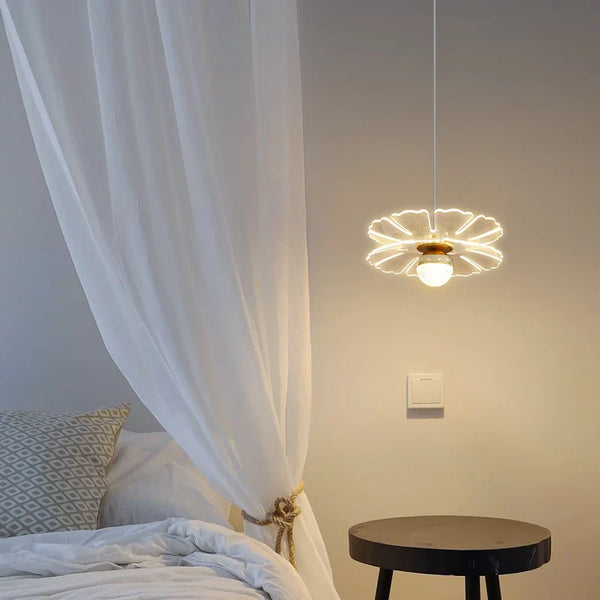 Lustre de luxe nordique minimaliste avec suspensions en cristal Nordic Luxe