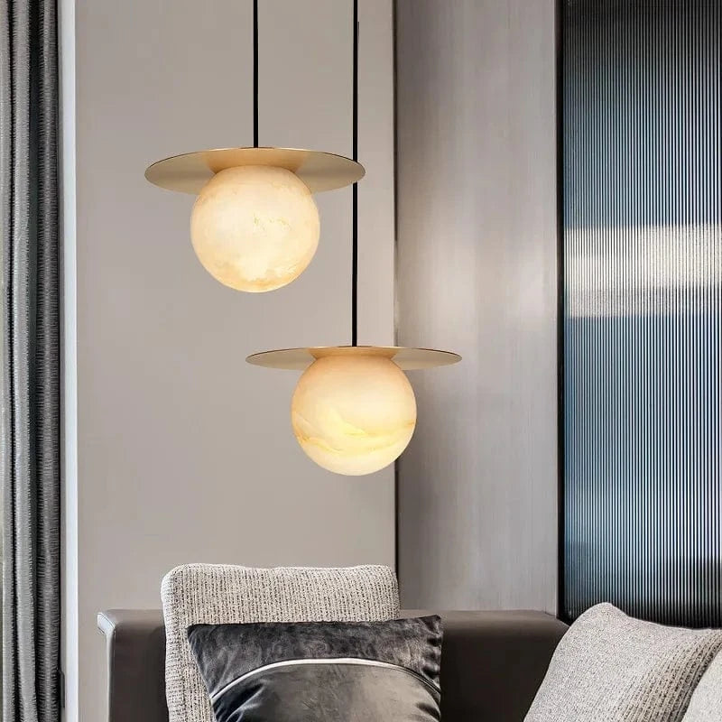 Suspension Design en Marbre Moderne