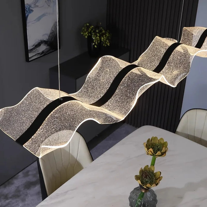 Lustre LED design moderne premium pour une décoration intérieure sophistiquée