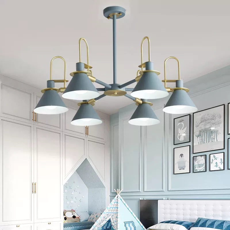 Suspension LED Wood Lights: Suspension Créative Nordique en Bois