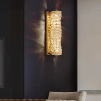 Applique murale en cristal de designer contemporain
