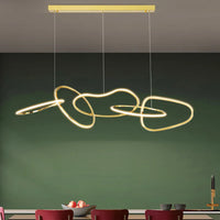 Chambre moderne : Éclairage intérieur design LED et lustres suspendus