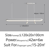 Lustre Nordique Moderne pour une Décoration de Table Élégante
