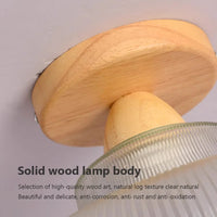 Plafonnier LED en bois massif nordique pour éclairage intérieur de qualité