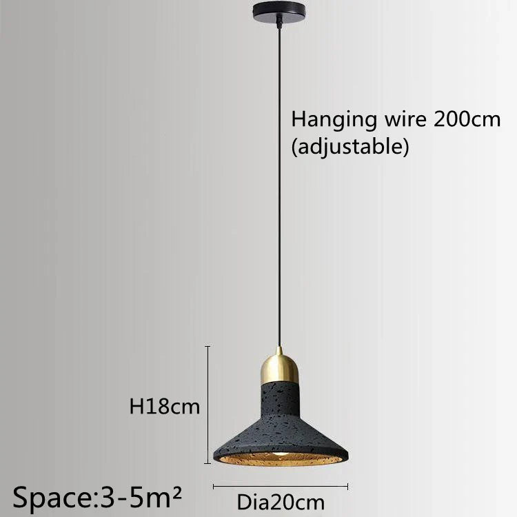 Suspension Industrielle Rétro Luminaire LED Nordique pour Bar Salle À Manger Chambre