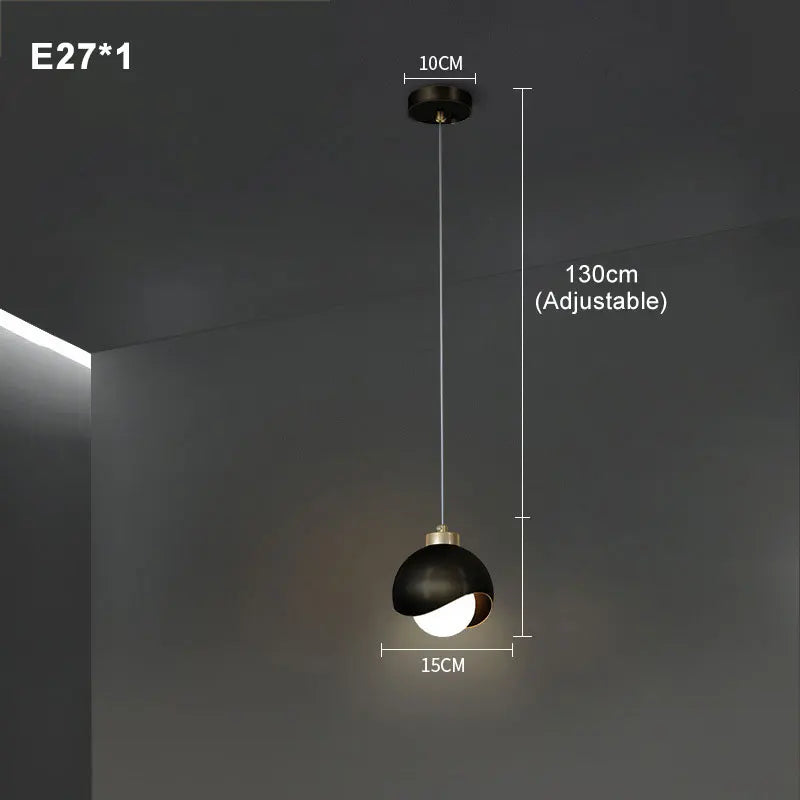 Lustre LED en cristal de luxe nordique - Éclat Brillant
