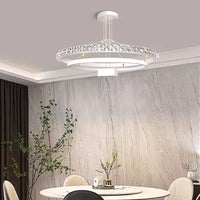 Lustre de Luxe Moderne à LED pour un Éclairage Intérieur Élégant