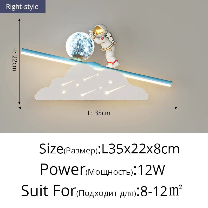 Applique murale premium "Cosmic Glow" pour salon modernes et luxueux