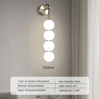 Suspension LED Nordica en verre gris fumé