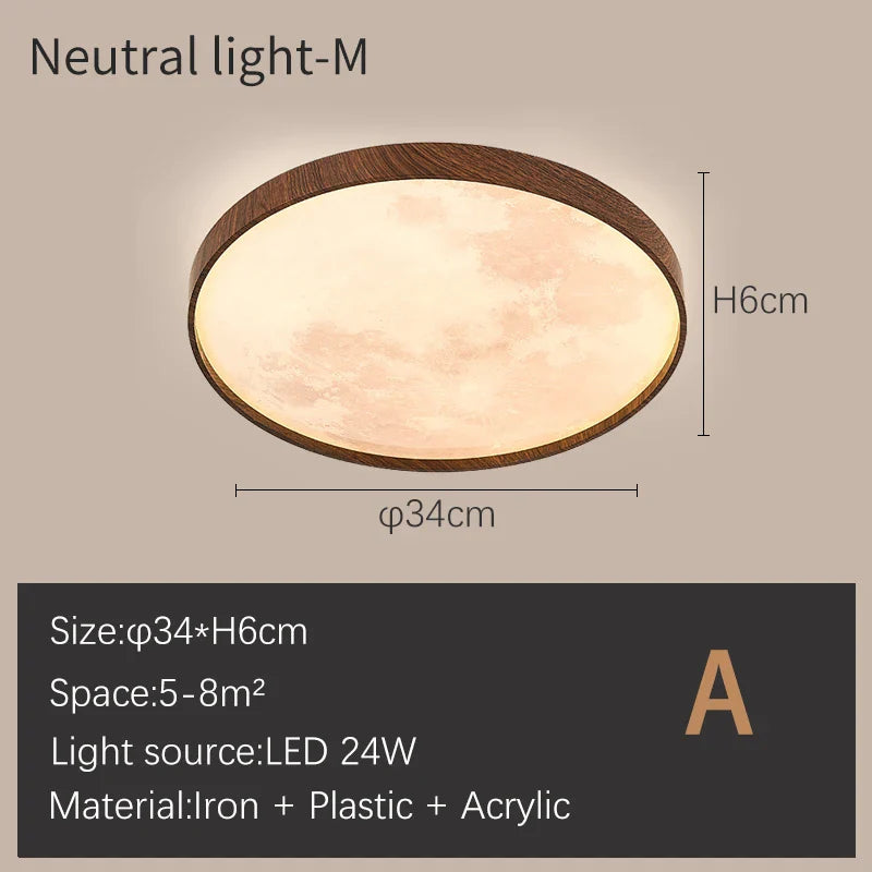Plafonnier Lune LED Dimmable