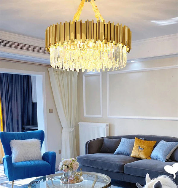 Lustre en cristal - Éclairage moderne pour la maison