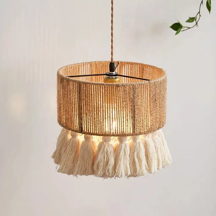 Suspension Bohème Tissée Main