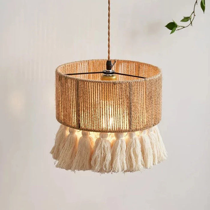 Suspension Bohème Tissée Main