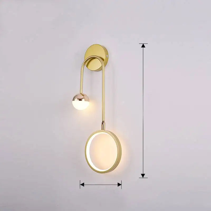 Applique murale LED Nordique pour une ambiance créative