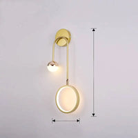 Applique murale LED Nordique pour une ambiance créative