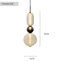 Suspension Luxe en Verre Nouvé.