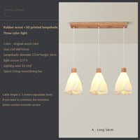 Suspension LED en verre au design nordique contemporain