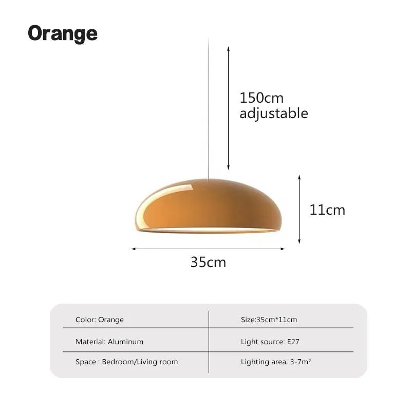 Suspension LED Nordique Macaron - Luminaire Suspendu Éclairage Maison