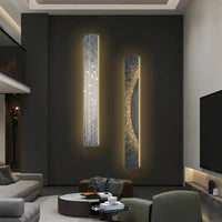 Applique murale LED moderne avec bande de décoration suspendue