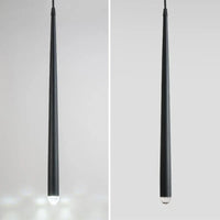 SuspensionCône LED Long Tube Acrylic Bubble Light