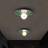 Lampe Plafonnier en marbre nordique pour la décoration intérieure de salon et chambre