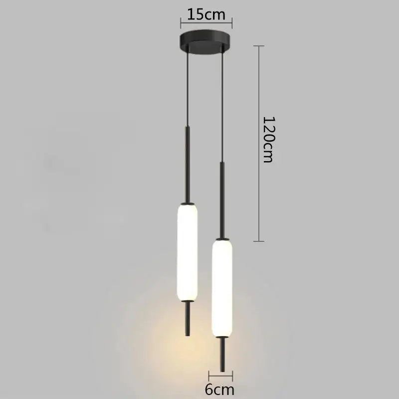 Suspension Double Tête Scandinave Minimaliste