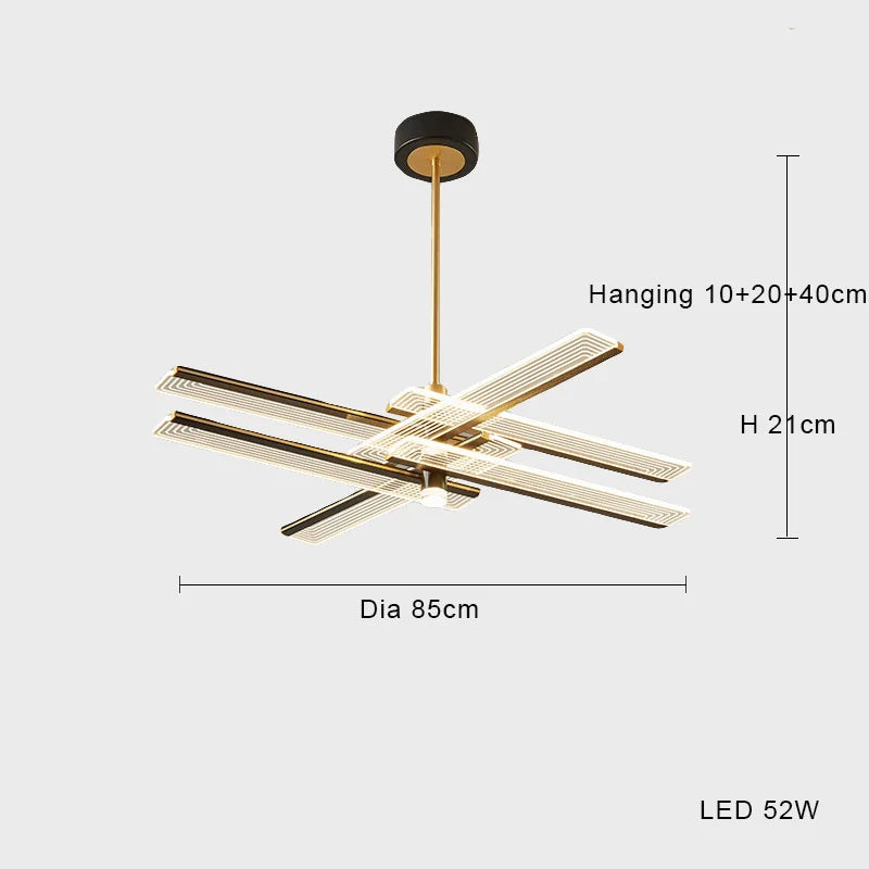 Lustre LED Minimalistico CreativeDesign Suspension
