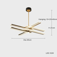 Lustre LED Minimalistico CreativeDesign Suspension