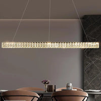 Lustre de luxe en cristal pour hôtel et bar - Style moderne