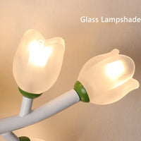 Applique murale LED G4 Lapin Fleur pour Enfants - Modèle Fille