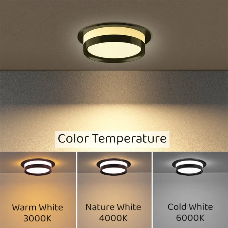 Spot lumineux LED encastrable de luxe avec son stéréo