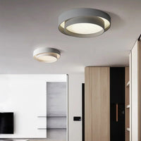 Plafonnier LED moderne circulaire avec télécommande - Marque XYZ