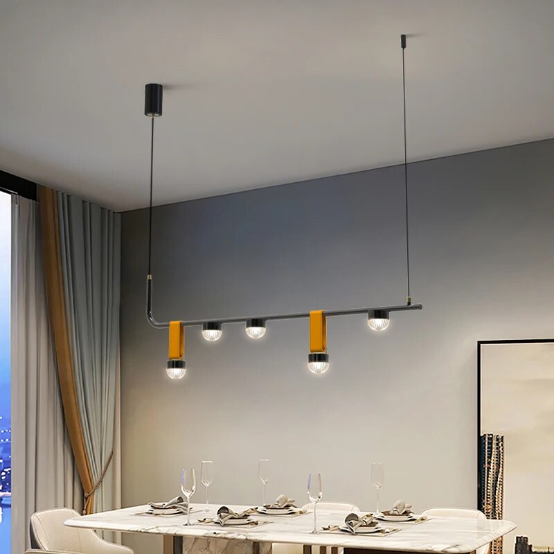 Lustre nordique élégant pour salle à manger