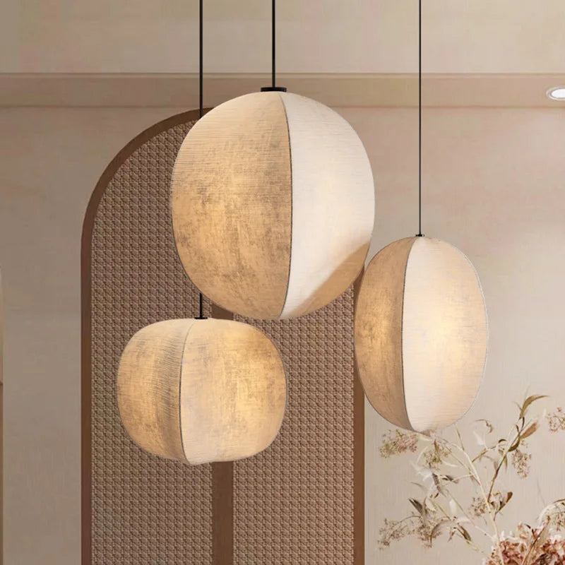 Suspension Japonais Zen Silencieux - Design Épuré