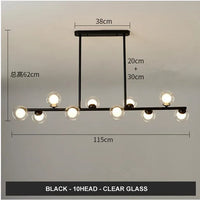 Lustre Horizonglass Boules Design