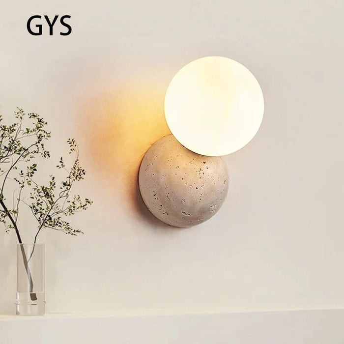 Applique Murale LED "Grotte de Pierre Nordique"