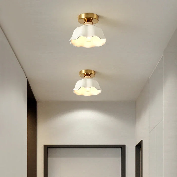 Plafonnier Fleur Nordique LED - Collection Décoration Scandi Luxe