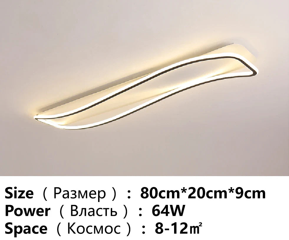 Lustre LED Élégant pour Intérieur Moderne